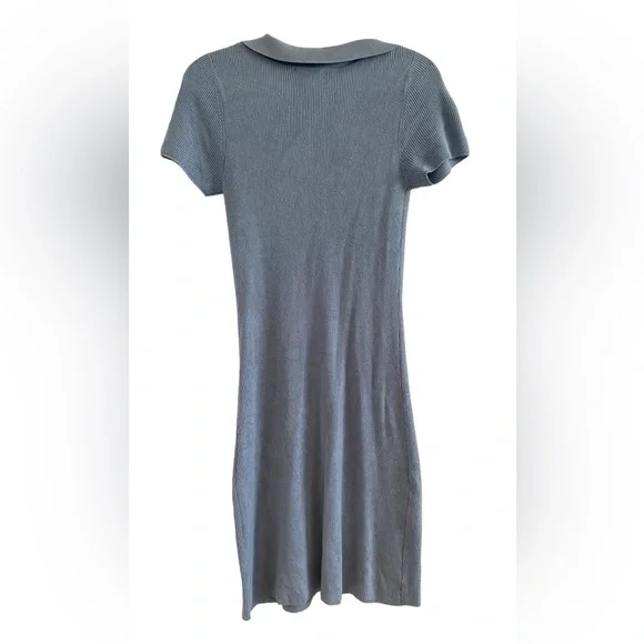 Freshman 1996 Blue Collared Bodycon Dress Size Medium - Picture 2 of 3